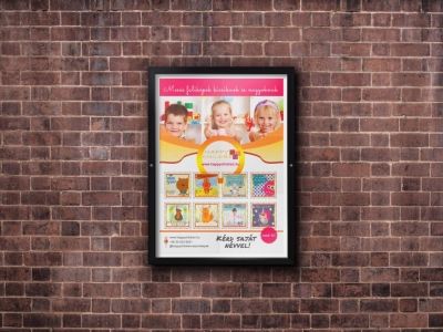LAVENDER DESIGN - Happy children plakát