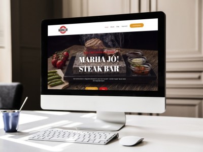 LAVENDER DESIGN - Marha Jó! Steak Bar weboldala